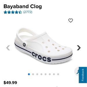 Brand new bayaband Crocs!